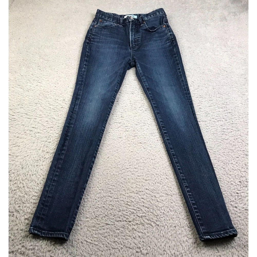 Moussy Vintage Rebirth Jeans 25 (24x26)โ Crawford Dark Wash High Rise Skinny